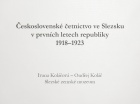 Přednáška: Četnictvo ve Slezsku a počátky československé státnosti