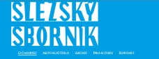 Slezský sborník _ 2023 _ banner