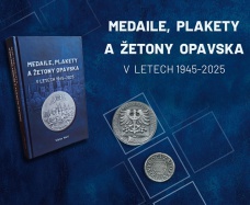 Medaile, plakety a žetony Opavska v letech 1945–2025