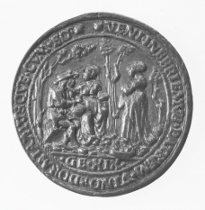 Jáchymovská medaile z roku 1535 - avers